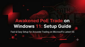 Awakened PoE Trade on Windows 11