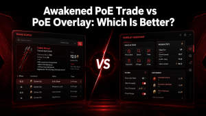 Awakened PoE Trade vs Overlay Assistant